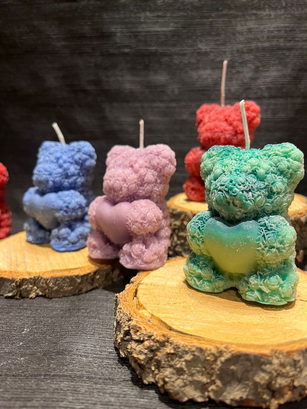 Teddy Glow Candles