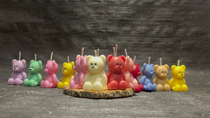 Teddy Glow Candles